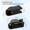 AQBB 14040-81 2-5/16" EZ-Latch Adjustable Coupler Compatible with Demco Trailer