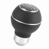 5 Speed Gear Shift Knob Stick Aluminium Alloy and Leather