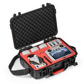 STARTRC Mini 4 Pro Case Waterproof Hard Carrying Case for DJI Mini 3 Pro/Mini 3 Accessories,Tavel Case for DJI Mini 4 Pro Fly More Combo (RC/N1/N2 Controller)