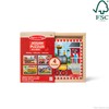 Melissa & Doug 4‑in‑1 Wooden Vehicle Jigsaw Puzzle Set, 48