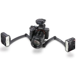 Godox MF-DB Double-Ended Stand, Dental Conversion Brackets, 180° Rotation for GODOX MF12-DK1 Macro Flash