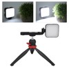 YELANGU Camera Desktop Tripod with Fill Light Mini Vlogging Kit