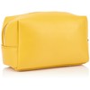 Valentino Women's Chamonix Re Travel Accessory Cosmetic Case, Mustard-coloured, CASUAL