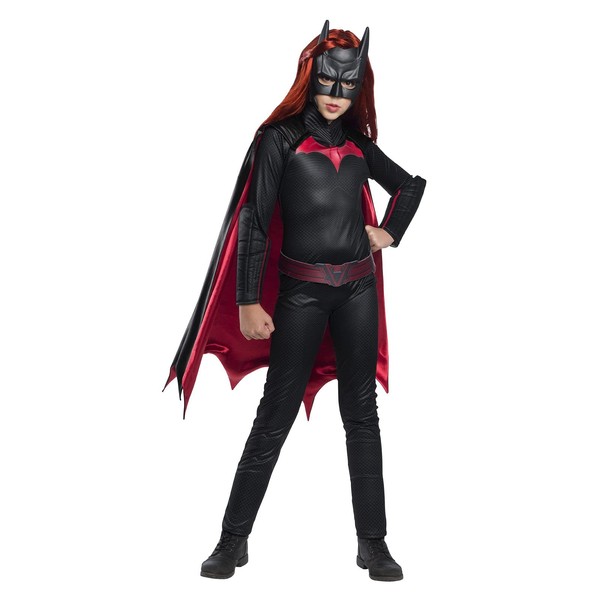 Rubie's Girl's Batwoman Costume Jumpsuit and Mask, Large