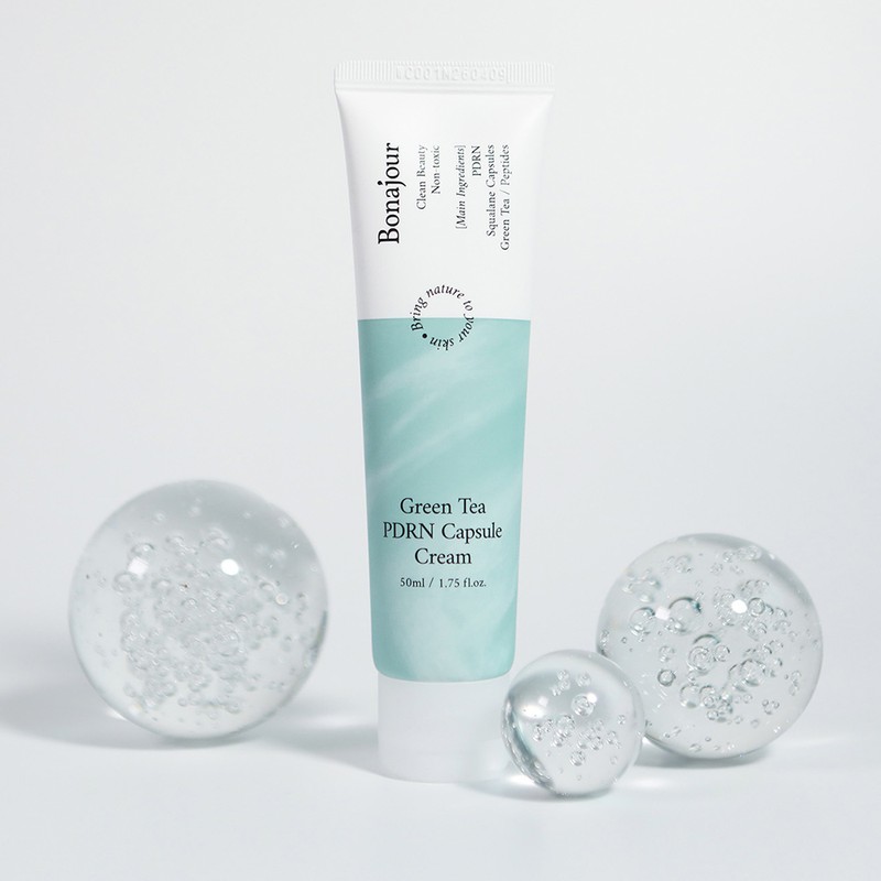 Bonajour Green Tea PDRN Capsule Barrier Cream 50ml / 그린티