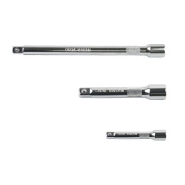 3-Piece Socket Extension Set 1/2" Drive Socket Extension Adapter Socket Wrench Set Ratchet Extension 75MM/125MM/250MM