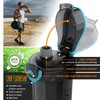 arendo Protein Shaker Bottle, BPA-Free with Mixball, 800ml, Leakproof, Perfect