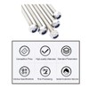 M8x250mm Fully Threaded Rod Studs Long Metric Threaded Screw 304