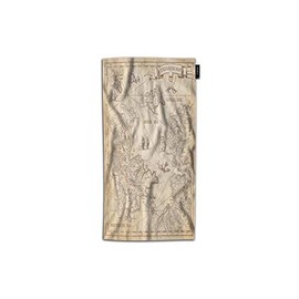 Beabes Old Treasure Map Hand Towel Retro Adventure Island Sea Marks Sail Boats Pirate Skull Soft Hand Towel for Sport Gym Bathroom Travel 30Lx15W Inch Polyester