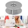 26MM Diameter Bobbin 0867150240 Metal Empty Thread Spool Stainless Steel