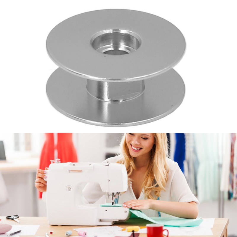 26MM Diameter Bobbin 0867150240 Metal Empty Thread Spool Stainless Steel