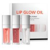 Set De 3 Aceites Para Labios Lip Glow Oil Gloss