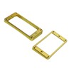 2PCS Guitar Pickup Frame Metal Bridge and Neck Pickups Cover