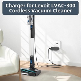 Replacement Charger for LEVOIT LVAC-300 Cordless Vacuum Cleaner, Model Number LSV-V202PE-BUS, 27V, 0.9A Power Adapter