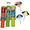 Toys+ Skydiver Parachute Men 3 Piece Set- Tangle Free with