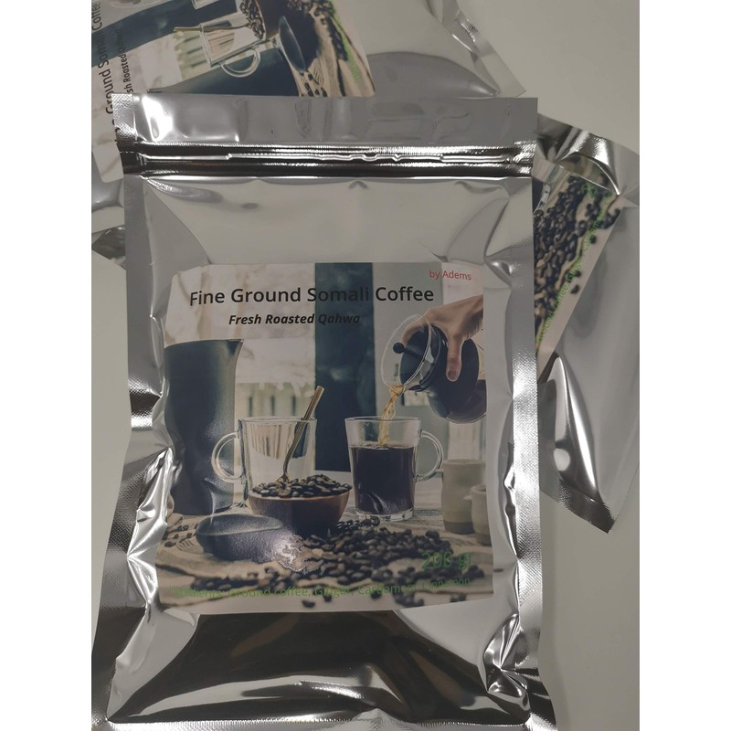 Adems Ground Somali coffee with ginger/Qahwa Somali or kahwa traditional