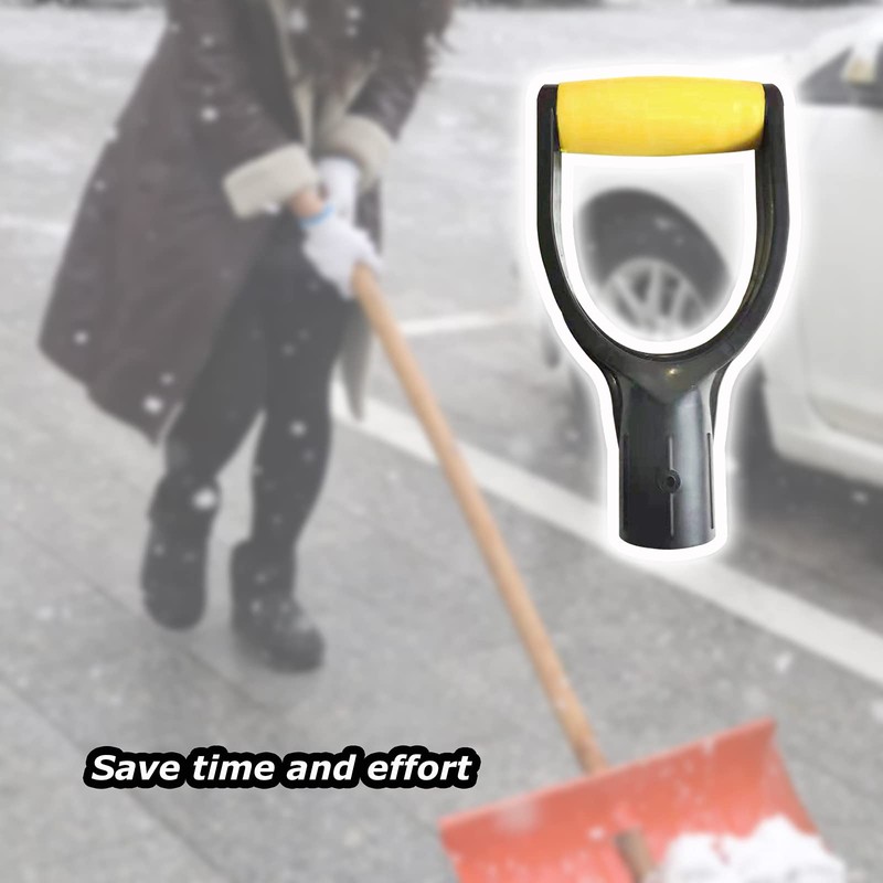 D Grip Plastic Spade Handle, 32mm Inner Diameter Snow Shovel