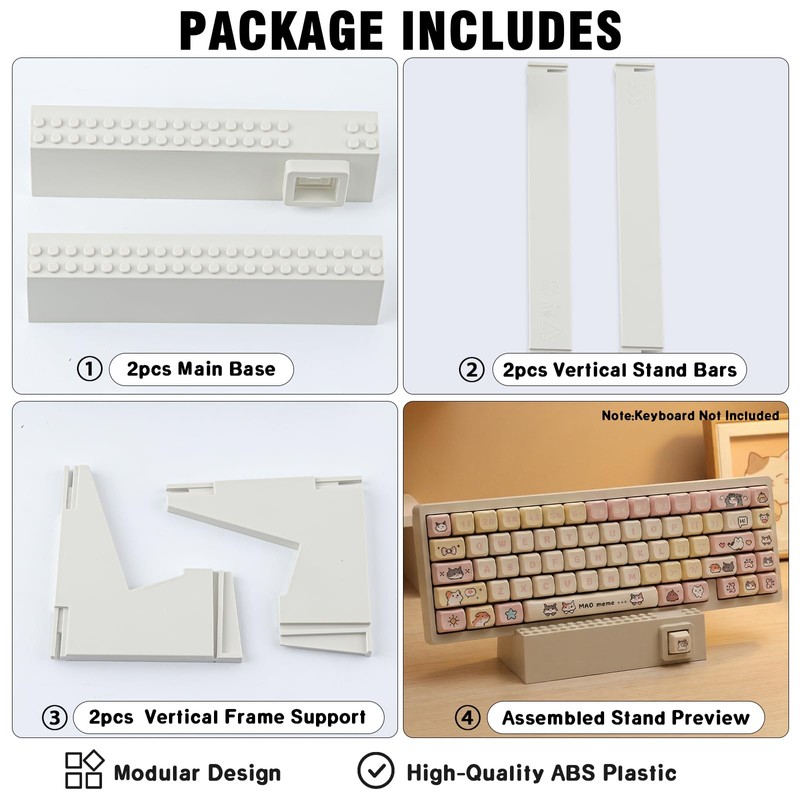 Hyekit Keyboard Display Stand | DIY Buildable ABS Mechanical Keyboard