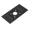 Router Table Insert Plate Aluminum Alloy Lift System Base Board