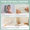 YOA Sheepskin Texture Wall Paint, White 1 Gallon, For Walls