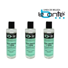 3 Pack Seda De Cristal + Soya 120ml Labonte
