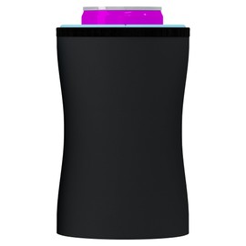 iCube Wrapsulator for 12oz. Slim Cans and Bottles by CaddyO (Black)