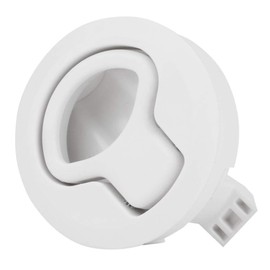 Seadoo Slam Latch - Replacement for Latch Hatch Round Pull White Flush Pull Latch Universal Plastic Flush Pull Hatch Latch Slam Latch Replacement for Rv Marine Boat Rv White (White)