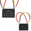 PODOY Ceiling Fan Capacitor 𝟏.𝟓𝐮𝐟+𝟑𝐮𝐟 for CBB61 1.5uf+3uf 3 Wire