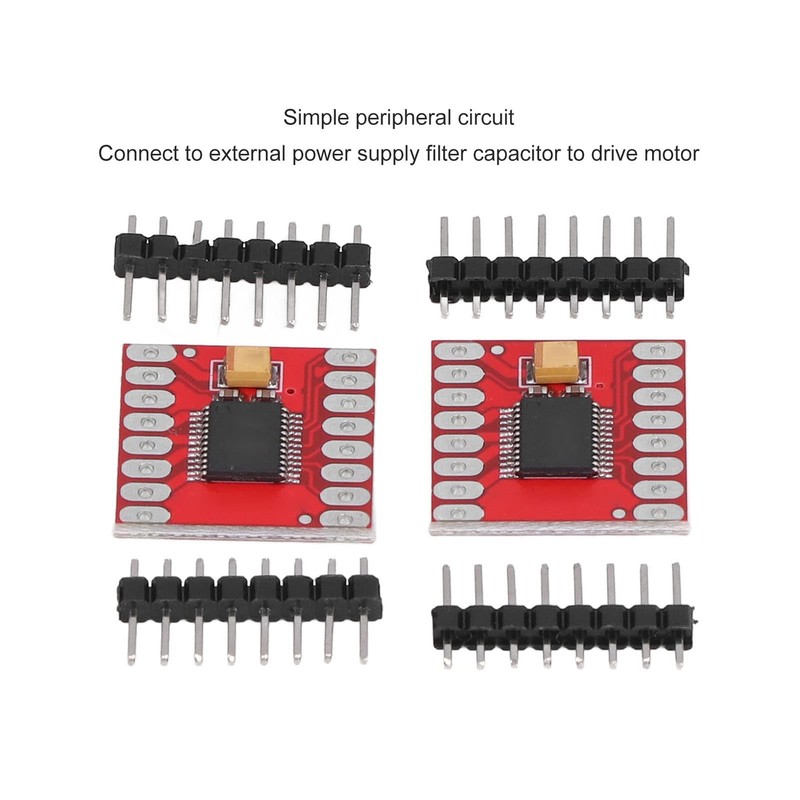 Hyuduo 2 Sets Dual Motors Driver, Motor Drive Module Dual