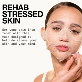 Pacifica Beauty Skin Rebind Coconut and Caffeine Facial Mask Skin Care Green Tea Puff and Helps with Redness Sheet Face Care All Skin Types Vegan (6 sheets) Size / 퍼시피카 뷰티 스킨 리바인드 코코넛 및 카페인 페이셜 마스크 스킨케어 녹차 퍼프와 발적에 도움 시트 페이스 케어 모든 피부 타입 비건(6매) Size