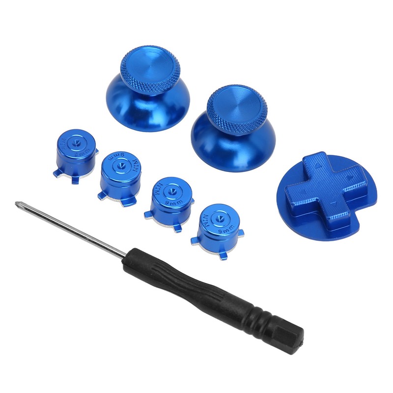 Controller Repair Buttons Set Metal DIY Replacement Joystick ABXY D
