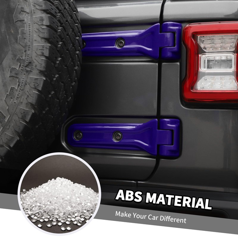 Jimen Fit for Jeep Wrangler JLU 4 Door 2018-2024, 20PCS