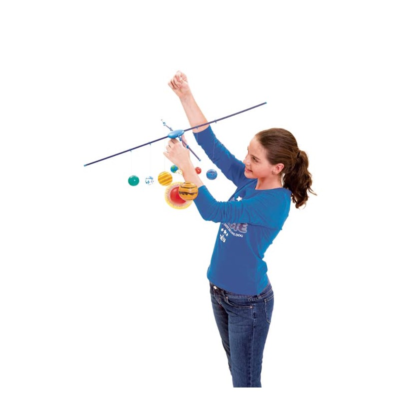 4M 3D Glow in the Dark Solar System Mobile Making