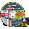 Grinding Discs 125 Metal and Stainless Steel - Grinding Wheels