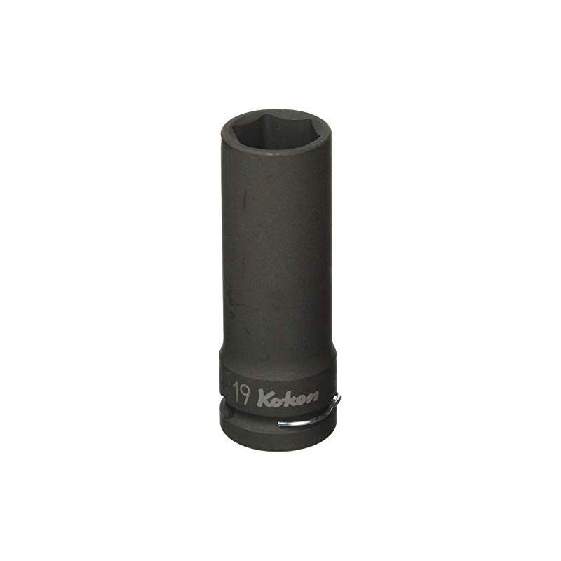 Koken 14301M-19 1/2 (12.7 mm) SQ. Impact Hexagonal Deep Socket