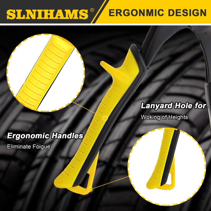 SLNIHAMS 5-Blade Hand Crimper Sheet Metal Tools, Hvac Tool for
