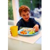 Green Eats 4 Pack Snack Plate, Yellow