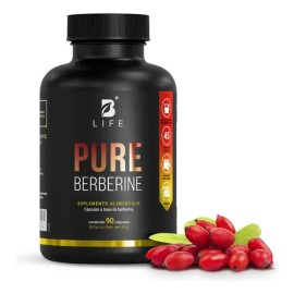 Berberina Cápsulas 500mg Pure Berberine Life Sabor