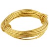 Merriway Brass Number 2 Picture Wire, BH04070, 3 Metre (9.5