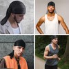 1 Pcs Silky Durag – Silk Du Rags for Men,