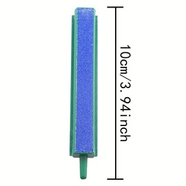 MDXing 5PCS Aquarium Bubble Bar Aerator Strip Waterfall Style Bubble Stone with Plastic Base Square Oxygen Diffuser Single Ended 10cm for Small Fish Tanks and Aquariums