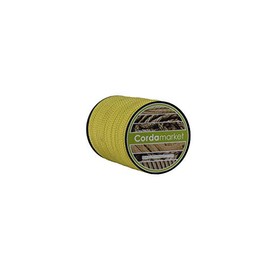 Cordamarket Dyneema Rope, 4 mm, Unisex, for Adults, Unisex Adults, CDMKDYA040025, Yellow, 4 mm a 25mts