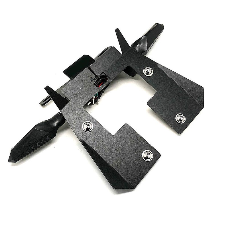 Fender Eliminator Bracket License Plate Rear Tail Tidy & Led