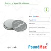PoundMax CR 2450 Batteries 3v Lithium Button Cell Battery Combo