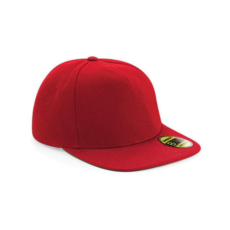 Beechfield Original Flat Peak Snapback Cap -