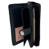 Stone Mountain Women's Leather Ludlow Clutch Wallet with Checkbook Cover