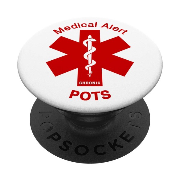 Pots Orthostatic Tachycardia Syndrome Medical Alarm PopSockets with Interchangeable PopGrip