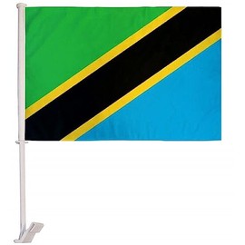 12x18 Tanzania Country Car Vehicle 12"x18" Flag