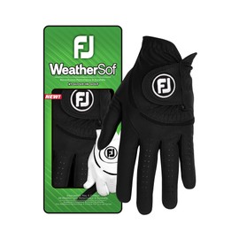 FootJoy WeatherSof Men's Golf Glove, Black