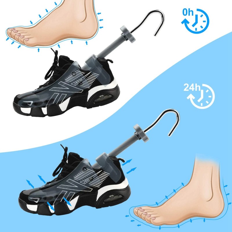 Eachway Shoe Stretcher, Shoe Trees Adjustable Length & Width For
